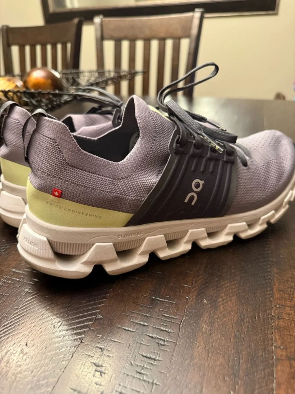 On Running Men’s Athletic Shoes — Gray with Black Accents - Picture 2 of 8